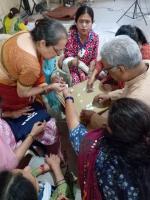 Uttar Bharat Yatra 2025 - Surat Camp, Day 2 (06 March 2025). Sanskrit Sambhashana